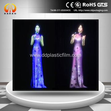 8 meters transparent foil projection film